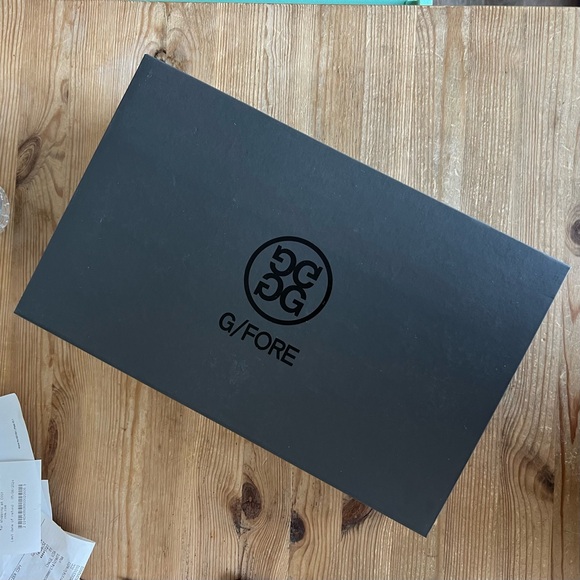 G/Fore Women Kiltie Disruptor Golf Shoes - Snow/Twilight 6.5 - Picture 3 of 6